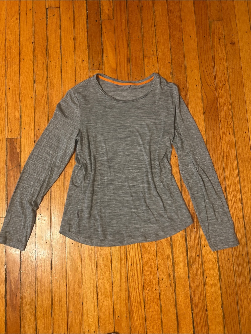 Icebreaker Cool-Lite Merino Blend Long Sleeve Shirt light grey